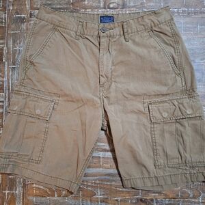 Levi Strauss & Co. Shorts Men’s 30 Brown Cargo Two Horse Brand‎ Preppy Utility